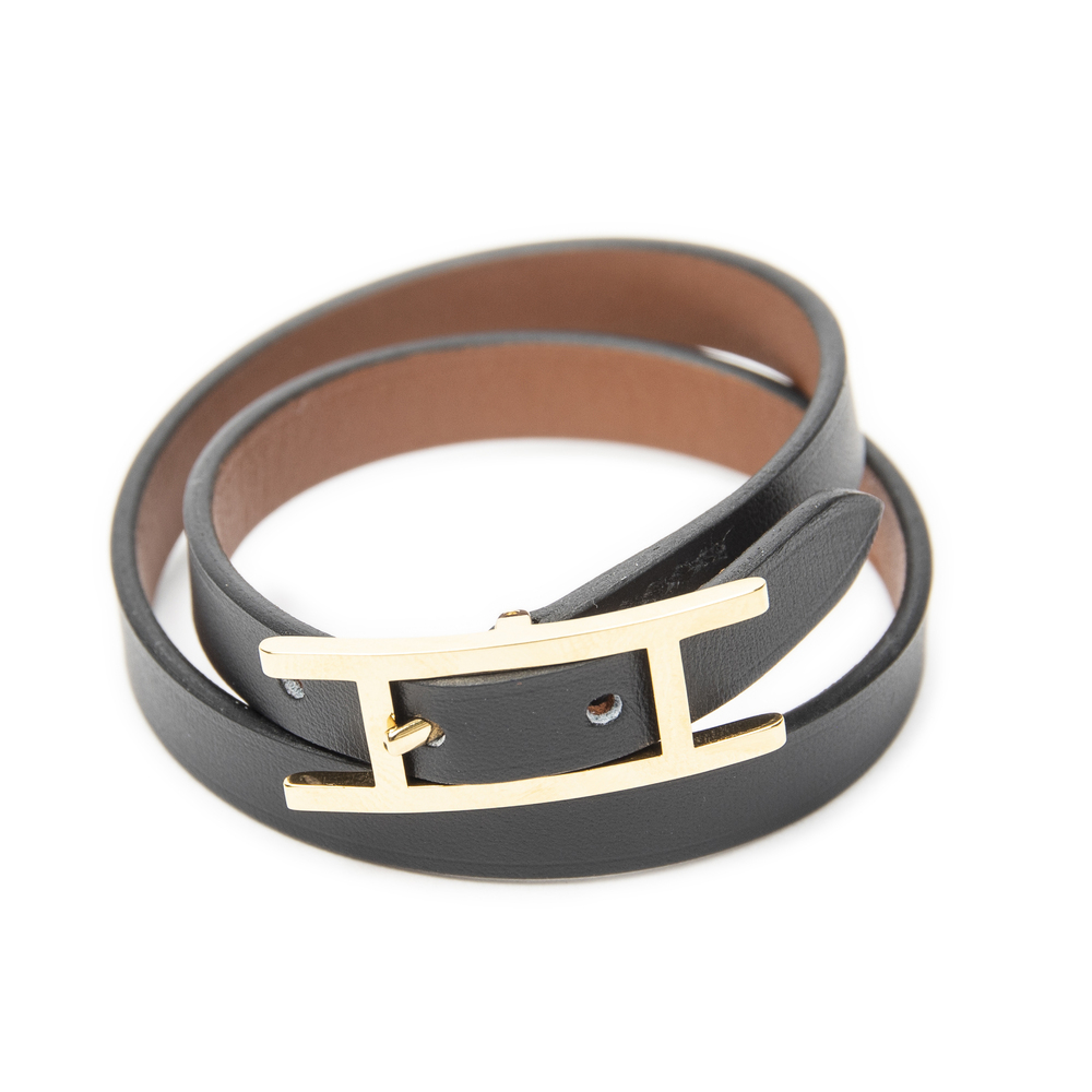 Hermes Behapi Double Tour Bracelet T1